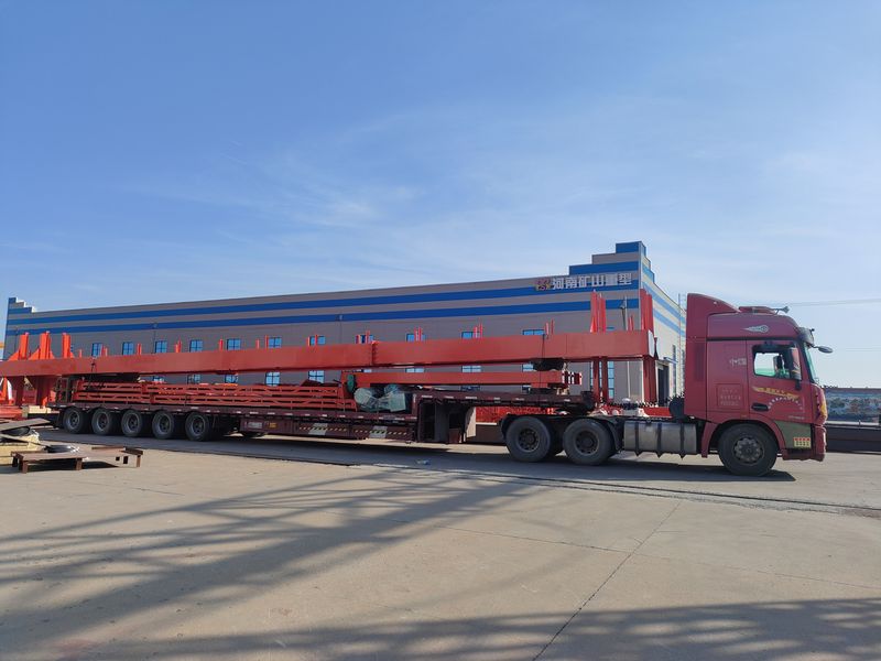 電動葫蘆門式起重機(jī)  2臺 MHxh10t—24m 制作完成，發(fā)往湖北交付客戶使用